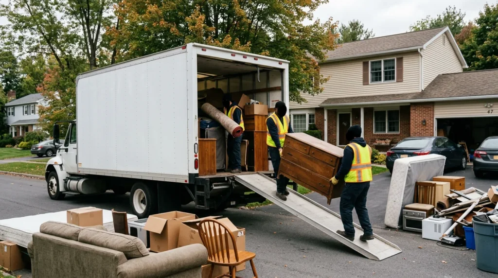 Junk Removal in Schenectady, NY: What to Expect on Pickup Day — Schenectady junk removal by Hammerhead Haul Away
